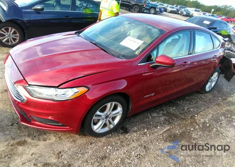 2018 Ford Fusion Hybrid Se z USA, uszkodzony, nr VIN 3FA6P0LU5JR173427